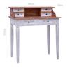 Desk with Drawers 90 x 50 x 101 cm Reclaimed Solid Wood