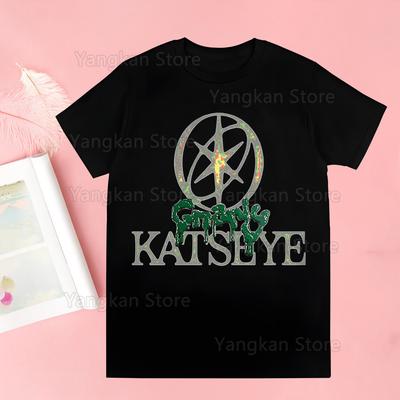 KATSEYE Gnarly Tops Womens Tshirt Ulzzang Harajuku The Print Tshirt Summer New Casual