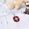Acrylic Necklace Skz Fluorescent Rod Inspired Compass Pendant Necklace