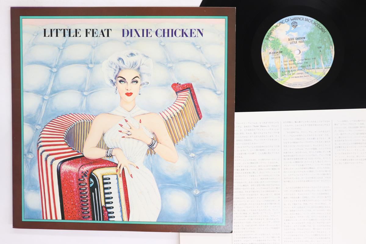 LP Record LITTLE FEAT  Dixie Chicken P10343W WARNER BROS 1977 Japan Rock Used