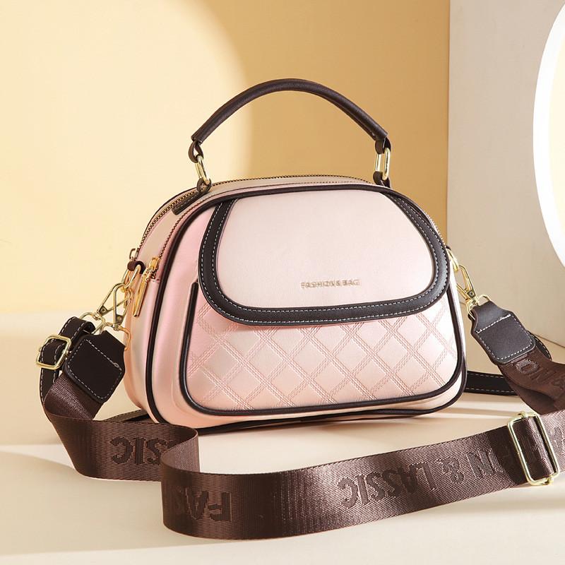 

Stylish 2024 Women s Crossbody Bucket Bag In Khaki Black And Pink Fashionable Colors Pink