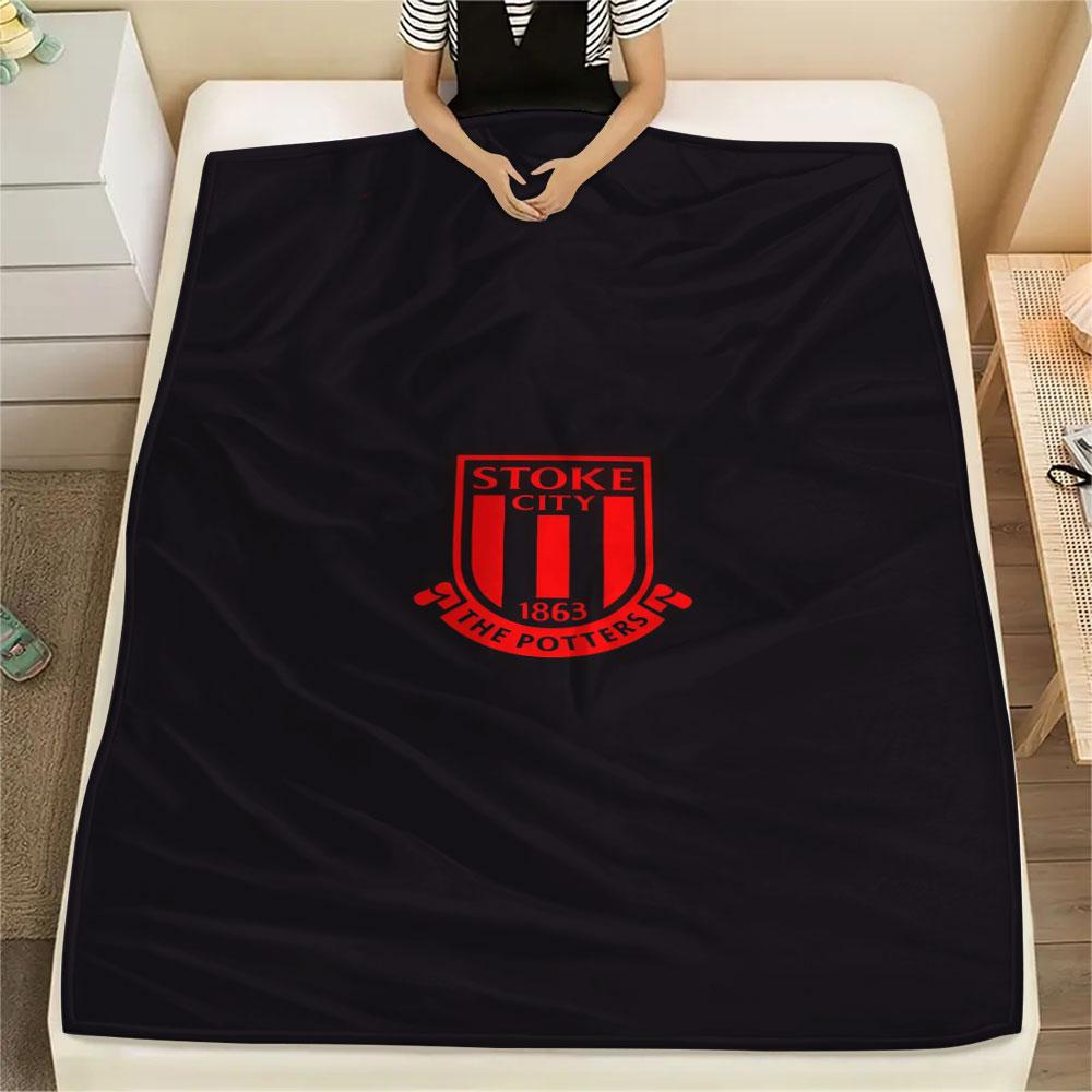 Stoke City F.C Blanket, High Quality Comfortable for All Seasons, Home Decor, Warmth and Comfort