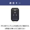 Suzuki Jimny Nodoma JC74W Key Front New Jimny 64 Spacia Custom Key XBEE Genuine Leather Smart Key Custom Dress Up Blue 4 [smasol] Cover, End, Series,