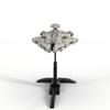 Compatible - 107086 Mini Imperial Light Cruiser - White, Model Building Block Gift Ornament