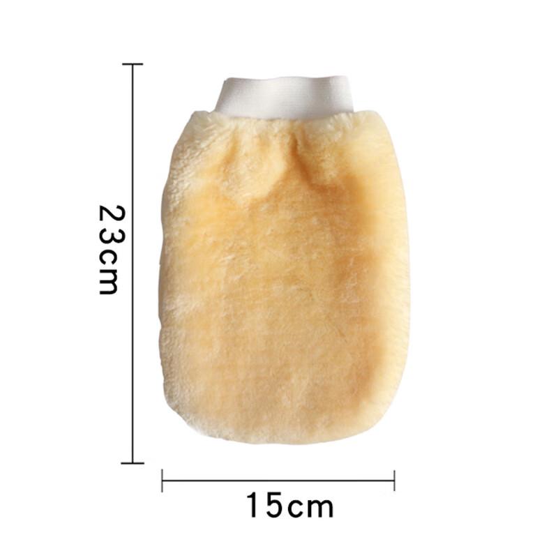 Qianxing Double-Sided Imitation Wool Car Wash Mitt
