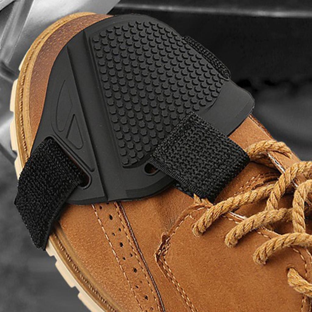 1PC Motorcycle Shift Pad Gear Shoe Cover Durable Lightweight Boot Protector Adjustable Protector Cover for Riding Shoe Protect