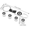 Durable Tire Valve Covers Cute Valve Cap Cat's Paw Valve Covers  Motorcycles