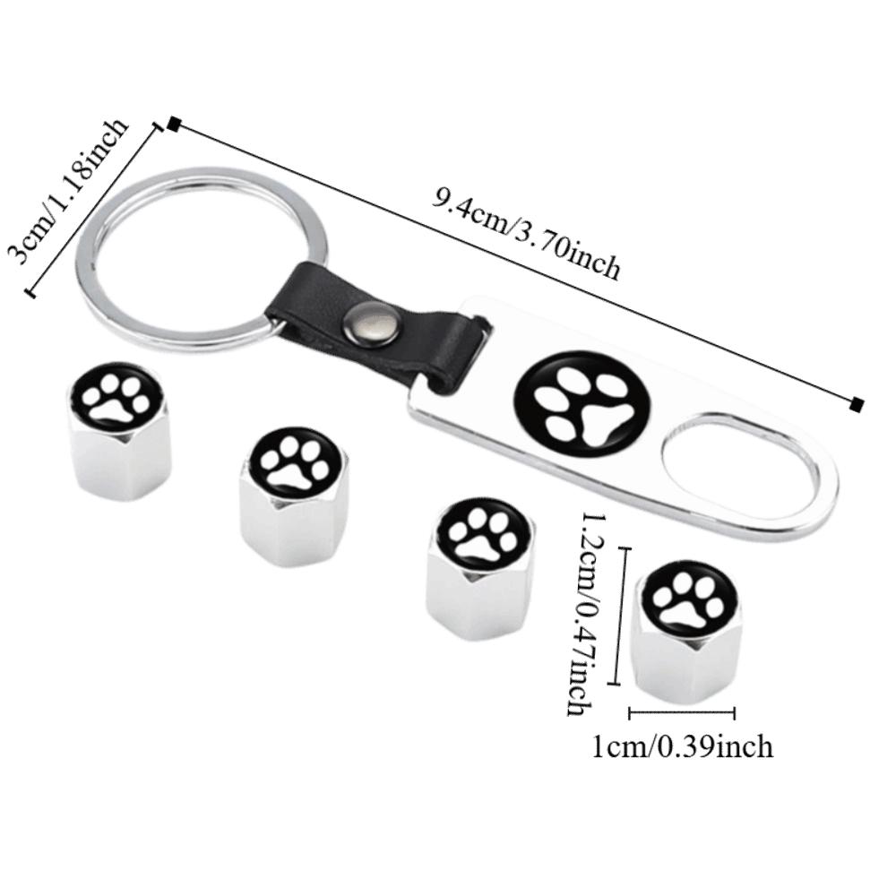 Durable Tire Valve Covers Cute Valve Cap Cat's Paw Valve Covers  Motorcycles