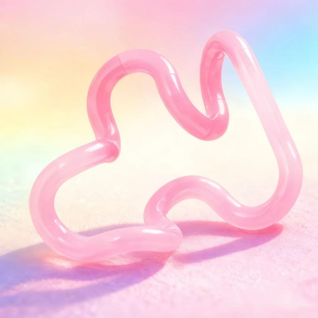 Tangle Fidget Toy Electroplated Temperature Sensitive Color Changing Luminous Stress Relief Focus Aid For Adults Office Gifts
