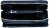 Round Zipper Bifold Wallet Sheep XP34410 Navy [El Homme]