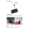 4pcs Awning Wind Rope 8 Inch Adjustable Lanyard Hanging for Tent Fan Grow Plant Lamp Pulley Ropes Pulley Lifting Pulley Hook