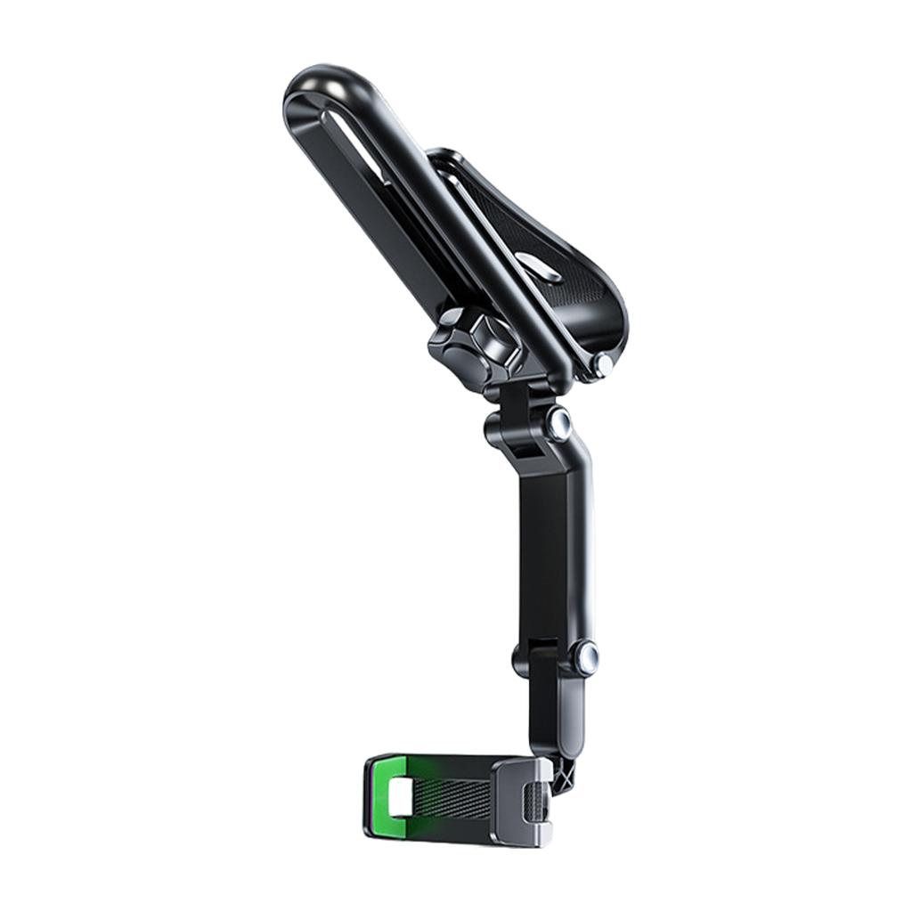 ABS Car Mounted Multifunctional 360 ° Rotating Sunshade Phone Holder Compatible With Various Types Grey