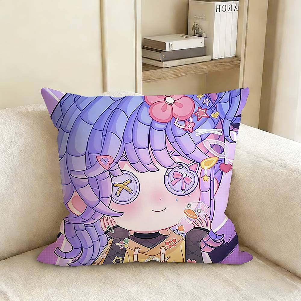 Game Anime IIdentity V Various Sizes Square Pillow Case For Car Home Bedchamber Decor
