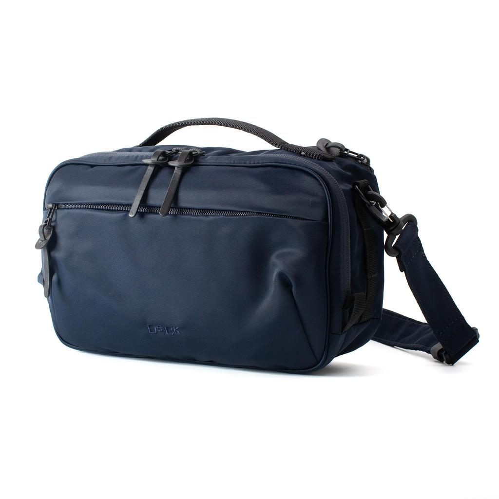 DSBK Rectangle-SL Shoulder Bag, Water-Repellent, High-Density Nylon Twill, JXF-3434 (Navy)