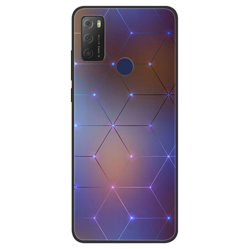 For TCL 20Y Case Girl Cat Flower Soft Silicone Back Wolf Shell for TCL 20E 6125F Fundas Phone Cover For TCL20Y 6156D 20 E Coque
