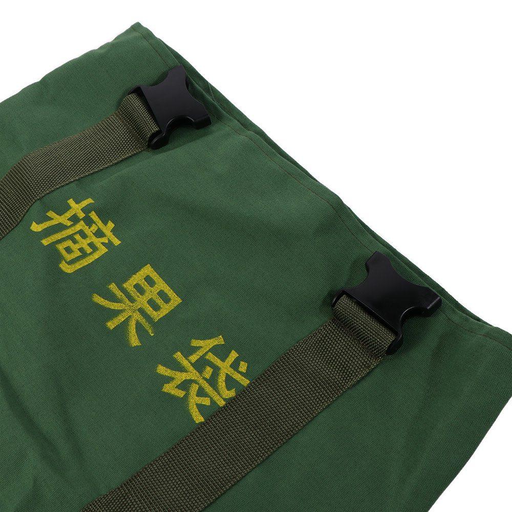 Portable Fruits Picking Bag Adjustable Large Capacity Foldable Foraging Apron Double Buckle Bottom Opening коричневый