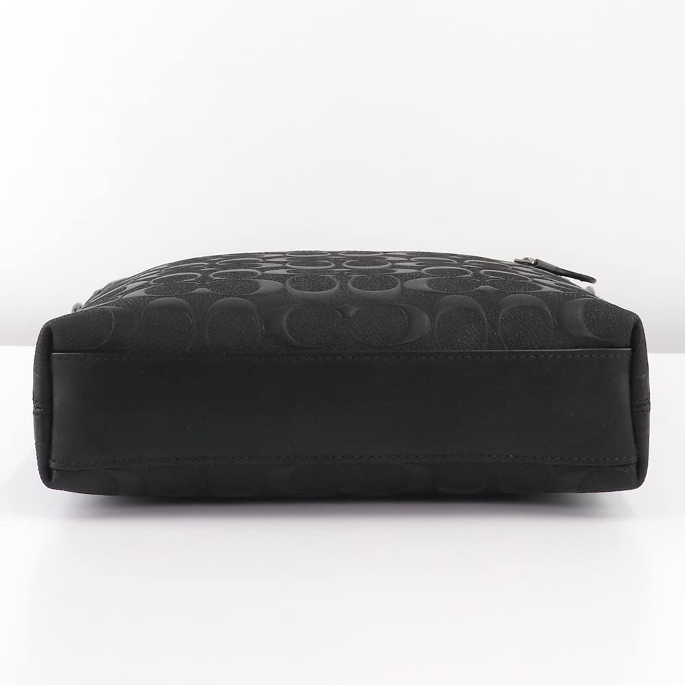 Geantă de umăr 4009 Signature [Coach] pentru bărbați (QB/BK Negru) [Articol]