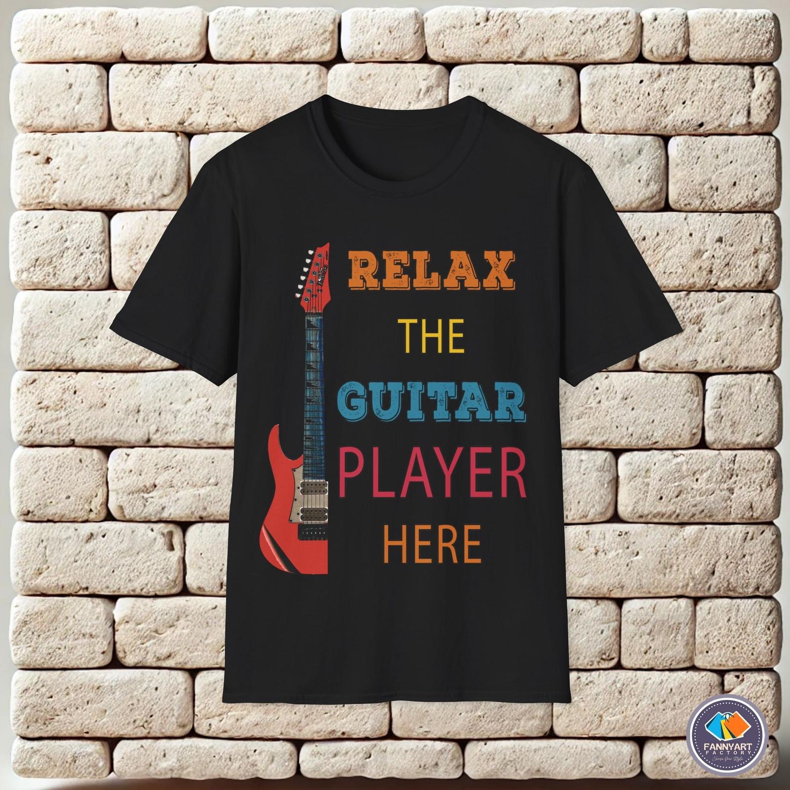 Relax the guitar player here Unisex T-Shirt XL