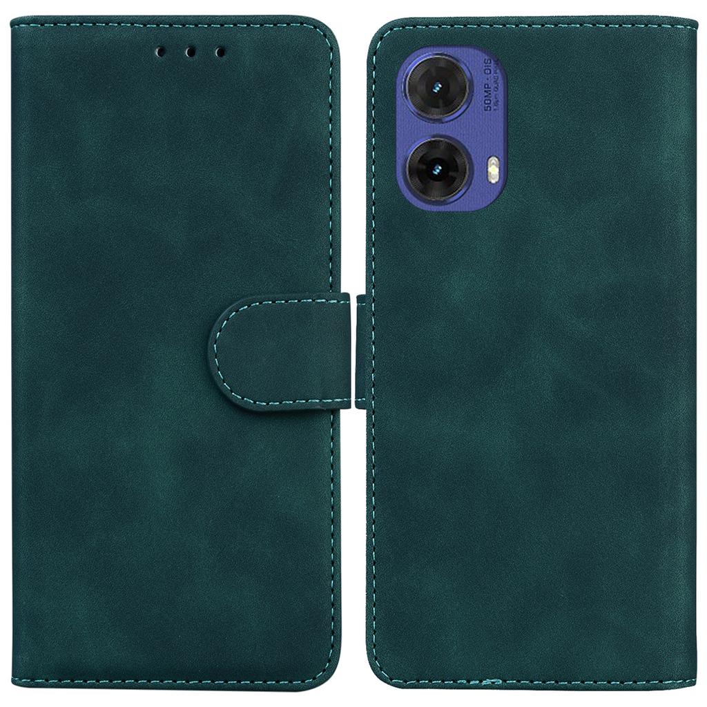 For Motorola Moto G85 5G/S50 Neo 5G Cell Phone Case TPU + PU Leather Shell Phone Stand Cover