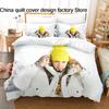 Duvet Cover Pillowcase Rapper Real Hasta La Muerte Bed Linen for Bedroom Decor All Sizes Available 3D Anuel AA Bedding Set 3Pcs