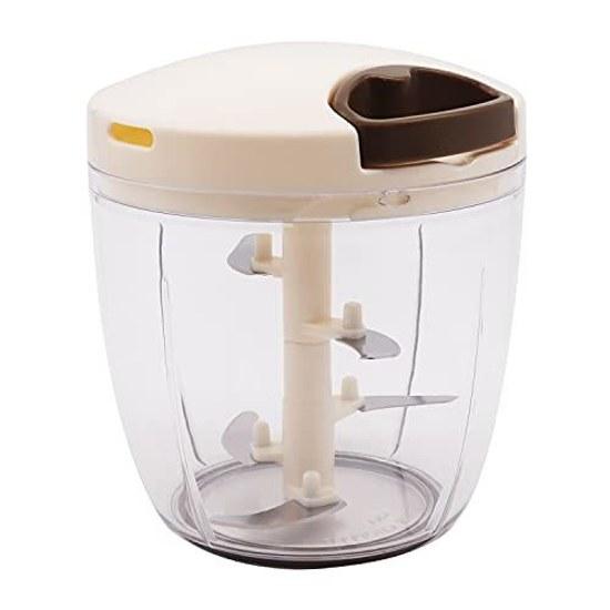 Dishwasher-safe enhanced version Bunbun Chopper Super 5genuine product2.5 times KA mincer 900ml lid washable BBC-24BR brownTritan