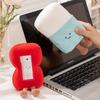 Simulation Stationery Pencil Eraser Throw Pillow Doll Plush Toy Cute Ruler Doll Sleeping Doll Birthday Gift