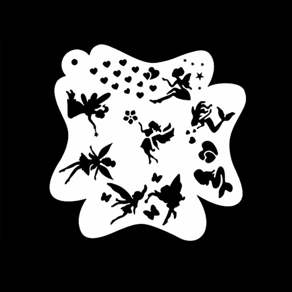 Hand Painting Face Paint Templates Reusable DIY Makeup Tools Body Art Paint Stencils  Drawing