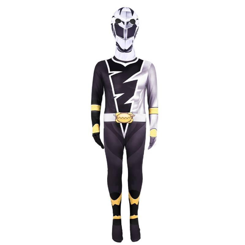 Mighty Morphin Power Rangers Costume Cosplay Dress Party Jumpsuit Superhero