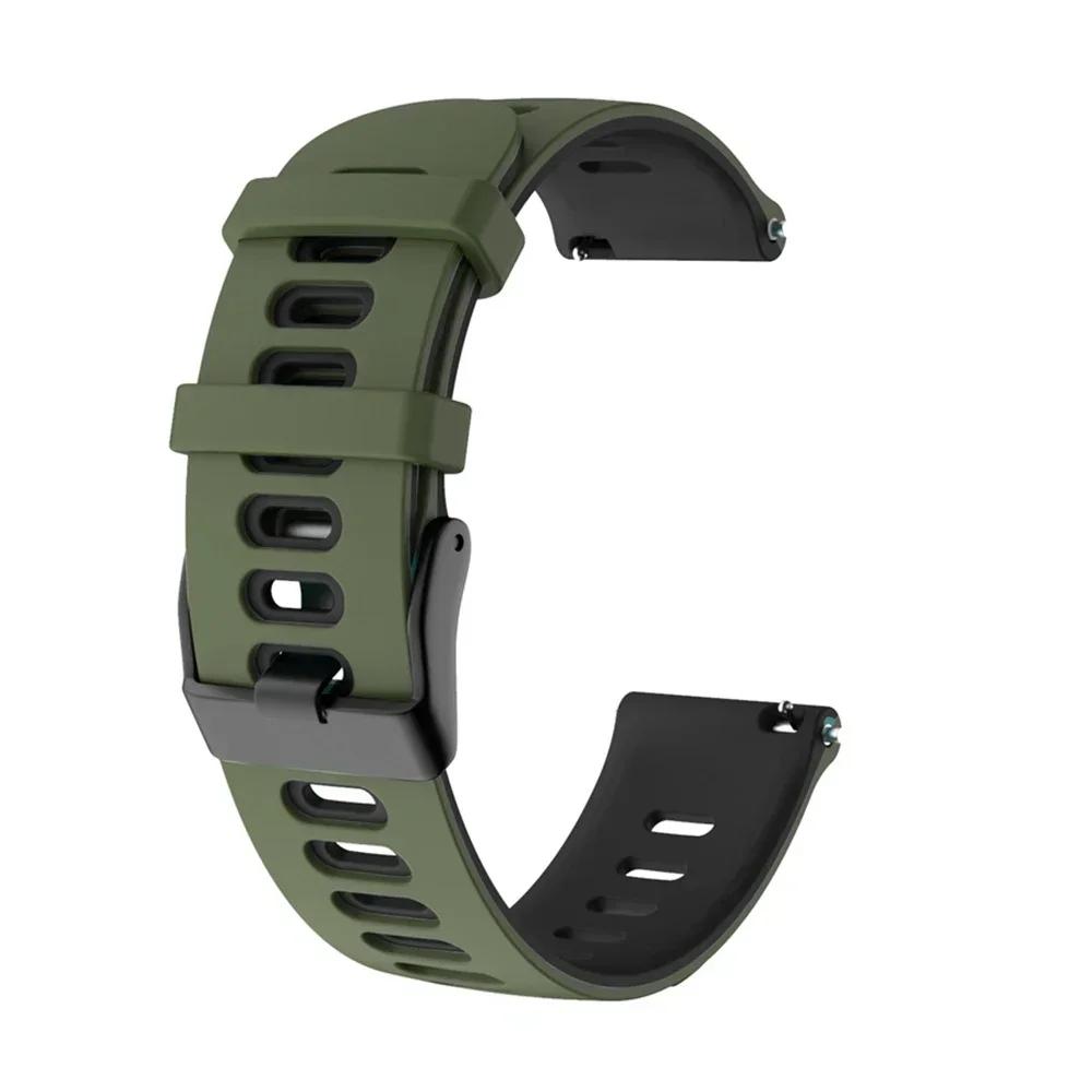 Cinturino in Silicone da 20mm 22mm Per Garmin Vivoactive 6 5/Active 5/Venu 3 2 Cinturino Per Forerunner 265 645 255 165 245 Music Braccialetto Correa