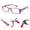 Unisex Druck Streifen Sehhilfe Altersweitsicht Brille Dioptrien Brillen Retro Rahmen Lesebrille
