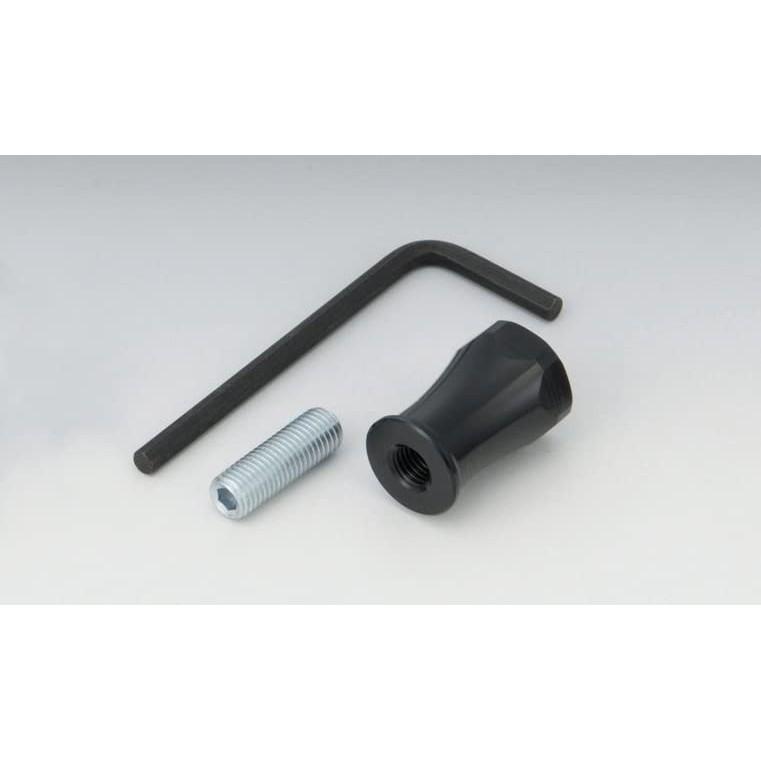 Kijima Bike Parts Shift Peg Extension 30mm Offset 5/16-24 Harley Aluminum/Black Anodized HD-05314