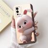 For Oppo A55 4G Case CPH2325 Silicone Cute Cat Fashion Butterfly Flowers Love Painted Cover For Oppo A55 4G Phone Case