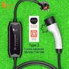 Feyree EV Type2 16A 3.5KW Portable Charger for Electric Vehicle with Multiple Protections