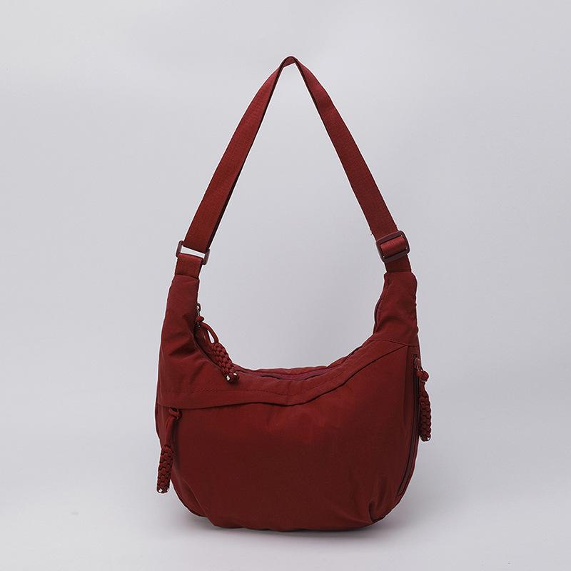 

2025 Корейский стиль Универсальная сумка через плечо: Женская повседневная модная сумка через плечо большой вместимости One Size