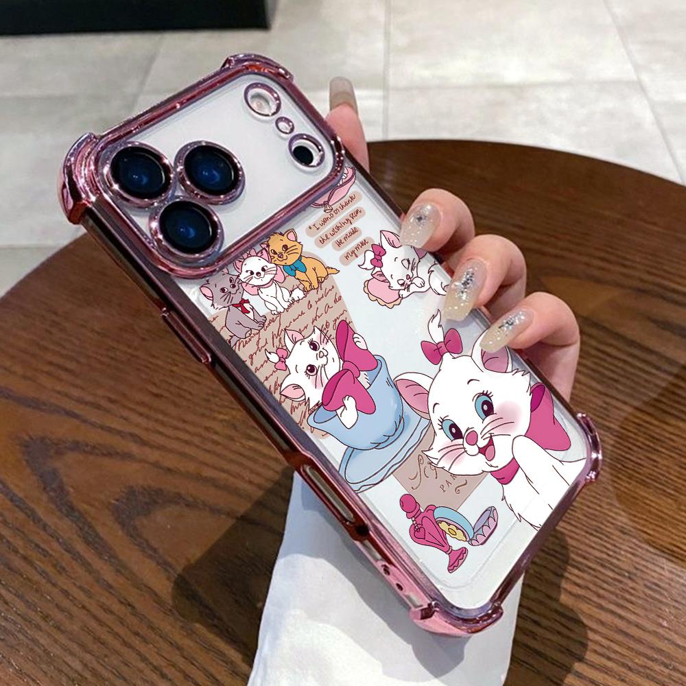 Θήκη Κινητού Aristocats M-Maries Cat για Google Pixel 10 9 9A 8 8A 7 7A Pro XL 5G Αντι-πτώση Διαφανές Μαλακό Κάλυμμα