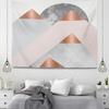 Pink Simple Illustration Decorative Tapestry Home Wall Decoration Office Living Room Tapestry