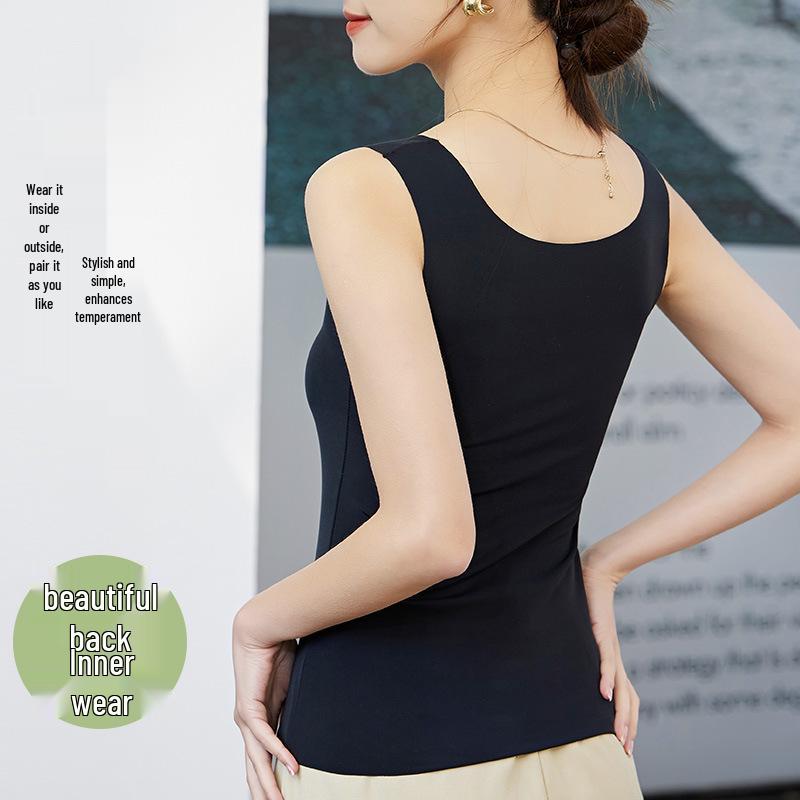 Women’s Seamless Ice Silk Strapless Camisole - Sexy, Ultra-Thin, Anti-See-Through Innerwear for Summer