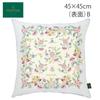 Kawashima Selkon MINTON Haddon Flower Panel Cushion Made in Japan Cover, Blue, 45x45cm, LL1242,