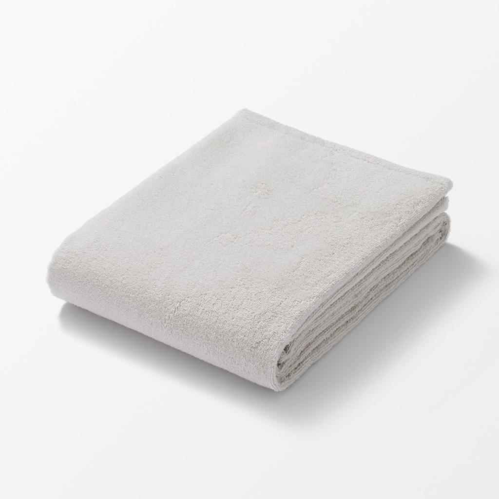 MUJI Bath Towel Poncho 70 X Gray 23113281 190cm,