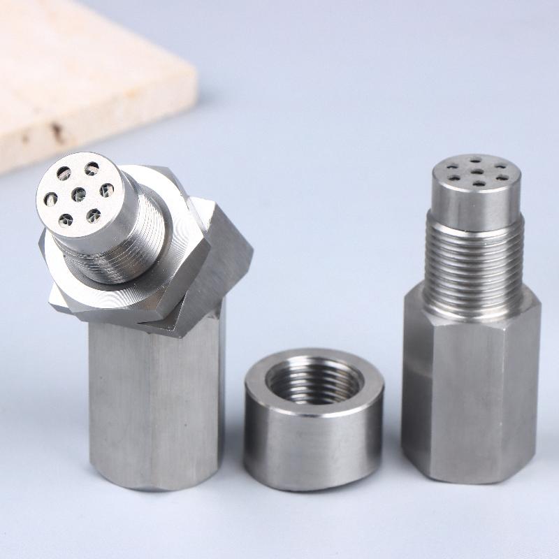 1Pc Oxygen Sensor Adapter Car Check Engine Light Fix Catalytic Mesh Oxygen O2 Sensor Spacer Adapter Mini Catalytic Converter