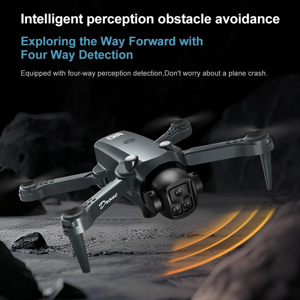 New V98 Drone 8K Aerial HD Profesional Dual-camera Helicopter Optical Flow GPS Positioning Avoidance Bushless Motor Drone