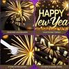 Festive Display Festive New Year Event Background New Year Celebration Banner Firework Elements New Year Display For Event