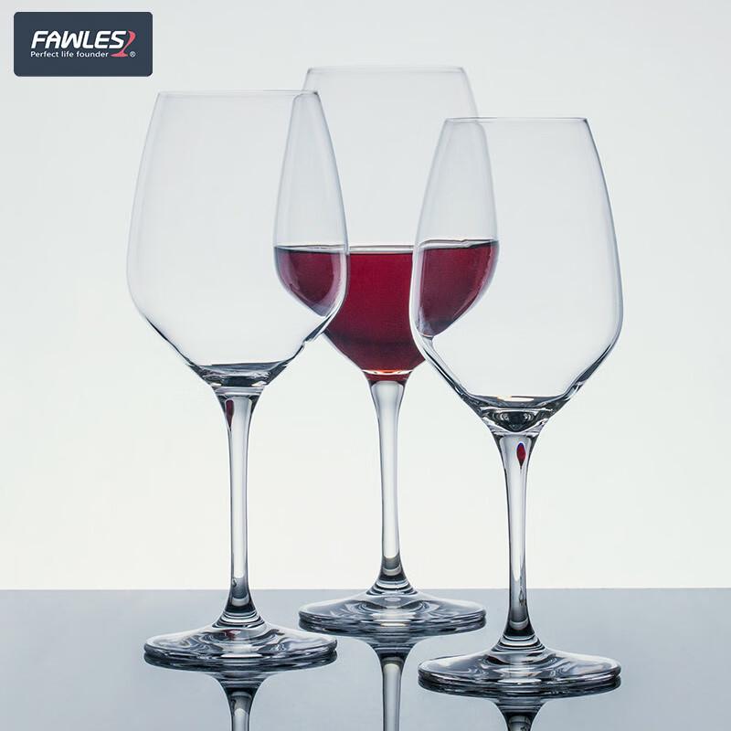 

FAWLES European Crystal Burgundy Red Wine Glass