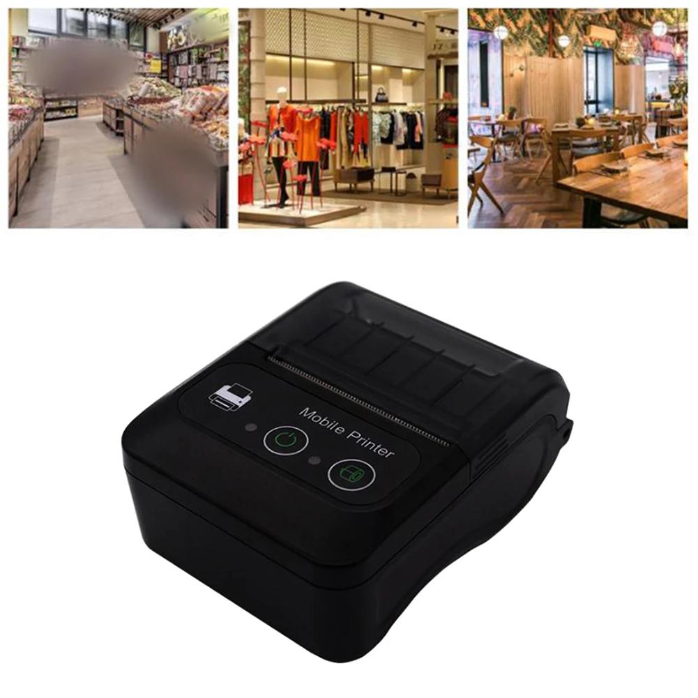 Effizienter Thermodrucker für Quittungen für Android und iOS 58mm Kompaktes Design mit stabilem Druck und flexiblen Ladeoptionen