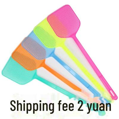 Durable Long-Handled Plastic Fly Swatter – Large, Manual Mosquito Swatter for Summer