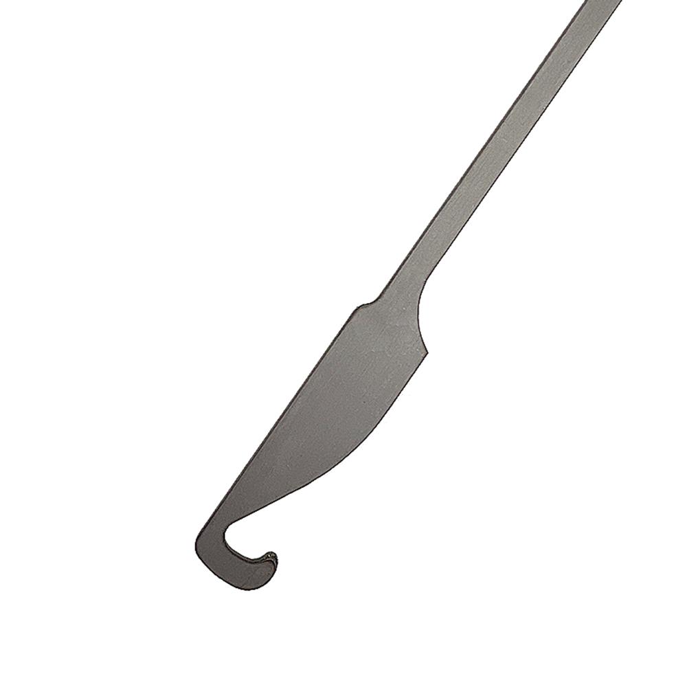 10pcs Flat Ti Barbecue Skewers Outdoor Backyard Picnic BBQ Grilling Kabob Skewers BBQ Sticks