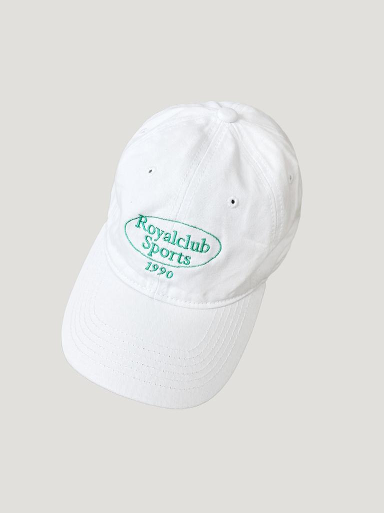 ROYAL CLUB HOLIDAY 1990 Sports Logo Ball Cap White