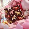 Dala Horse Print Cushion Cover Pattern Printed Pillowcase For Living Room Sofa Cushion Cover & Bedroom Decor