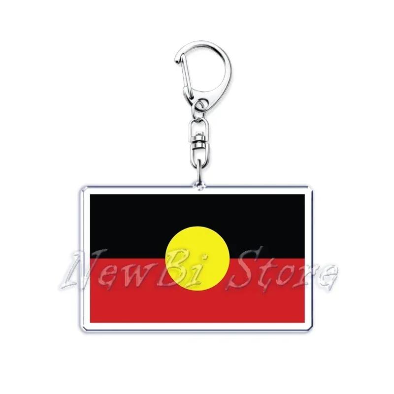 New Country Flags Keychains Ring for Accessories Bag Pendant American Britain Korean Korean Key Chain Keyring Jewelry Fans Gifts