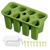 Ice Pop Molds Silicone 8 Cavity Ice Cubes Trays Freezer Homemade Ice Cream Molds Large Ice Pop Maker Reusable Ice Lolly Mould